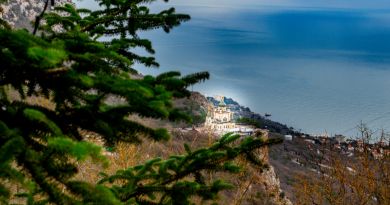 Панорамный вид: Форосская церковь